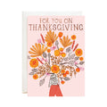 Autumn Bouquet for You - Thanksgiving Greeting Card