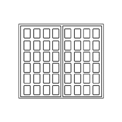 Equipex GES20 Sodir Single Liege Waffle Baker, 208/240v
