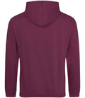 AWDis College Hoodie Burgundy Smoke