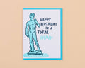 Birthday Hunk (David) Letterpress Greeting Card - Guys
