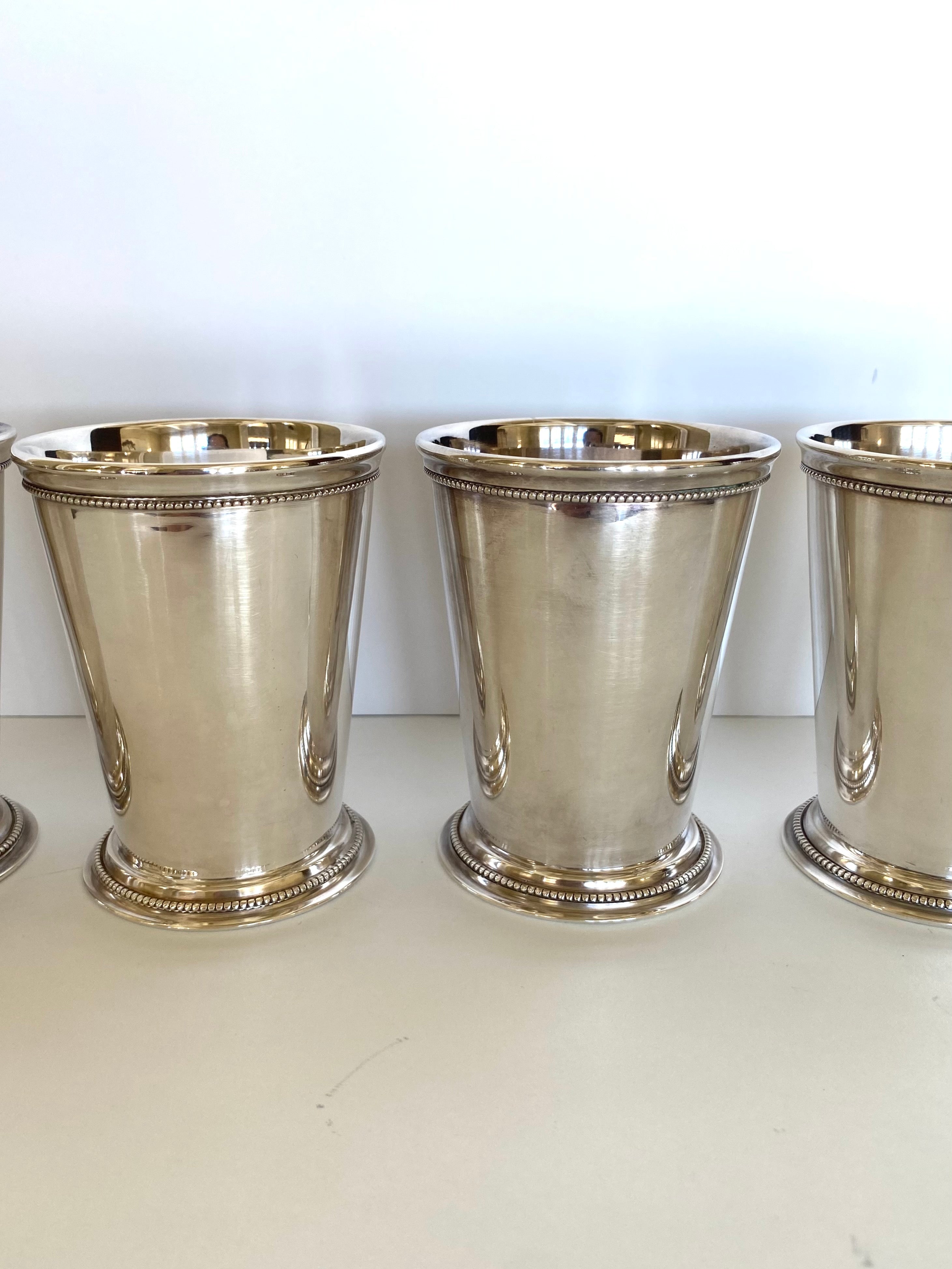 Silver Julep Cups by Patrick Henry (4)