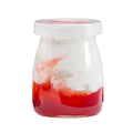 Tablecraft SGJ4 Glass Single Serve Jars w/ Lids, 4 oz., Pack of 12